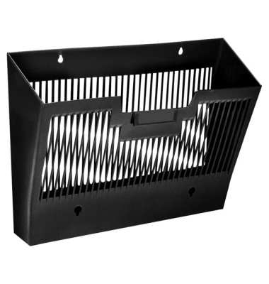 Wandbriefkorb First 1201230011, A4, schwarz, Polystyrol