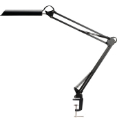 LED-Schreibtischlampe, schwarz, mit Standfuß, dimmbar