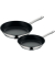 Edelstahlpfannen-Set, beschichtet 2428 cm
