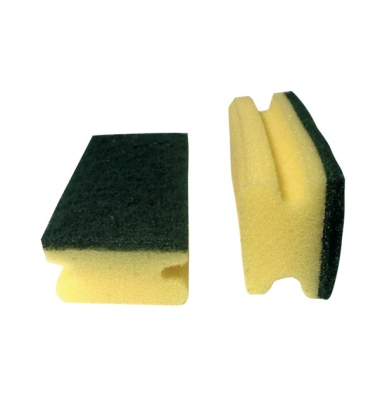 Reinigungsschwamm Classic, 7 x 13 x 4,6 cm, gelbgrün