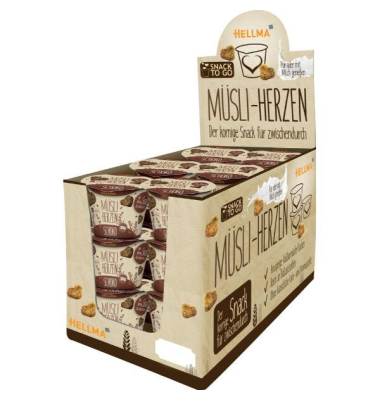 Müsliherzen Schoko