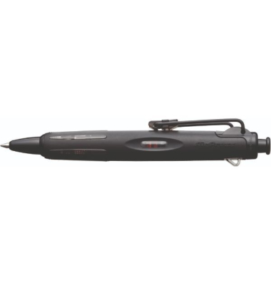 Kugelschreiber Airpress Pen BC-AP12, schwarz, 0,7mm, nachf&uuml;llbar