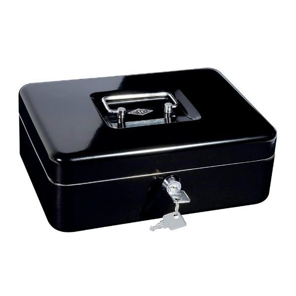 4003801730592 - Geldkassette 145321 Maße 250 x 180 x 90mm schwarz 4003801730592 WEDO