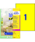 Etiket Zweckfo L6006-25, 210 x 297mm (LxB), neongel