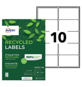 Etiketten LR7173-100 Recycling Adress-Eti 99,1x57mm