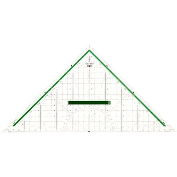 4004627233212 - Geometriedreieck 23320000 Hypotenuse 320mm mit Griff transparent 4004627233212 M+R