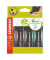 Textmarker GREEN BOSS Pastell, 6070/4-2, Etui, 4-farbig sortiert, 2-5mm Keilspitze