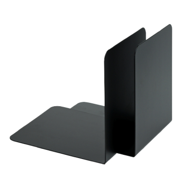 Buchstützen 4302-11 12,5x14x14cm (BxTxH) Metall schwarz Buchstützen 4302-11 12,5x14x14cm (BxTxH) Metall schwarz