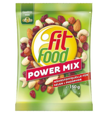 Nusskernmischung Fit Food, Power Mix, Beutel