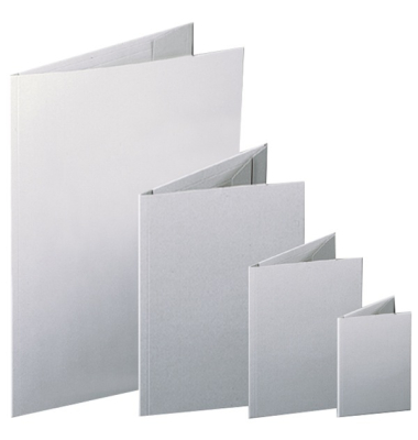 Sammelmappe Eco 5544000, A3 grau, 1cm F&uuml;llh&ouml;he, Recyclingkarton 500g