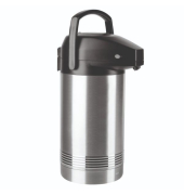 Isolierkanne President 637301600, silber/schwarz, 3 Liter
