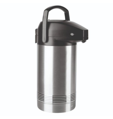 Isolierkanne President, EdelstahlKunststoff, 3 l, edelstahl