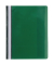 Schnellhefter Classic 439915B, A4+, gr&uuml;n, Polyvinylchlorid (PVC), 80g, Vorderdeckel transparent
