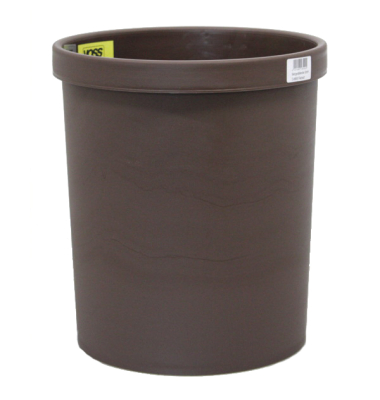 Papierkorb 201S, Fassungsvermögen: 18 Liter, braun