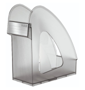 Stehsammler GALAXY 1613-69, A4/C4, grau transluzent, Kunststoff, 123mm