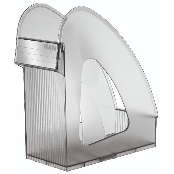 4012473161337 - Stehsammler GALAXY 1613-69 A4 C4 grau transluzent Kunststoff 123mm 4012473161337 HAN