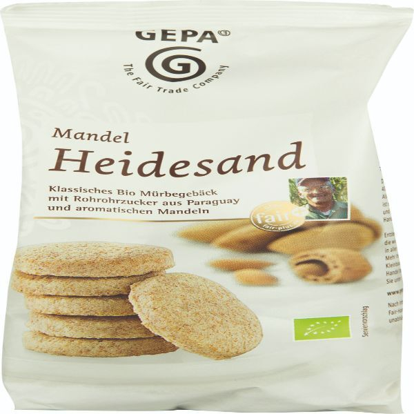 4013320003558 - Bio Mandel-Heidesand Plätzchen 125g 4013320003558 GEPA 8911