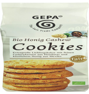 Bio Honig Cashew Cookies, 150g