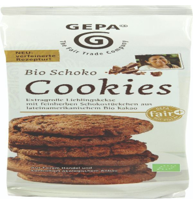 Schoko Cookies 8911924 Gepa, BIO, 150 Gramm