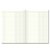 Geschäftsbuch 86-14572, blau, A4, liniert, 80g, 96 Blatt / 192 Seiten