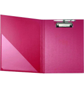 Klemmbrett 11288388, A4, rot, lackierter Karton, inkl Aufh&auml;nge&ouml;se