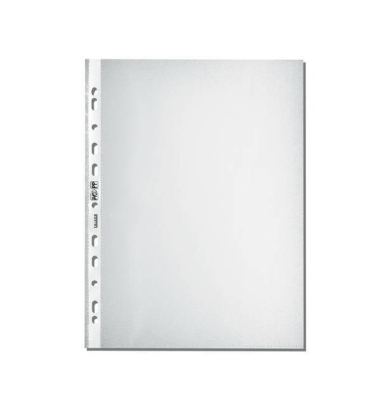 Prospekthüllen Economy 11298130 A4, transparent genarbt, oben offen, 0,04mm