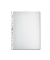 Prospekthüllen Economy 11298130 A4, transparent genarbt, oben offen, 0,04mm