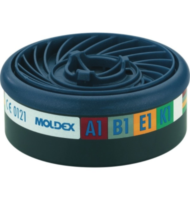 Gasfilter EasyLock 940001, Typ A1B1E1K1 Masken-Gasfilter