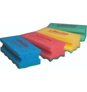 Reinigungsschw Pur Active SchwammProfi, Maße: 14x6,3cm, blau