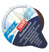 Kondensmilch 37000, 7,5% Fett, 240x 7,5ml, in Portionsdose