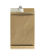 Faltentaschen 08350250, C4, ohne Fenster, 40mm-Falte, haftklebend, 140g, braun