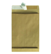 Faltentaschen 08350251, B4, ohne Fenster, 40 mm-Falte, haftklebend, 140g, braun