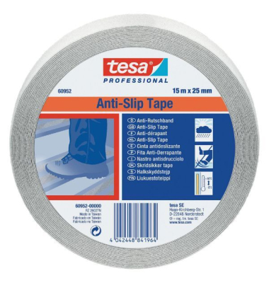 Antirutschband 60952, 25 mm x 15 m, transparent Antirutschband 60952, 25 mm x 15 m, transparent