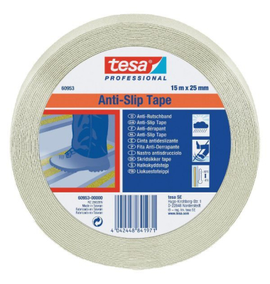 Antirutschband 60953, 25 mm x 15 m, fluoreszierend