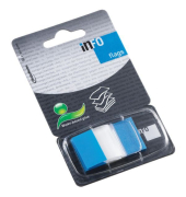 Haftmarker 7728-81, 25x43mm, blau, ohne, Z-Notes, rechteckig