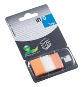 Haftmarker 7728-67, 25x43mm, orange, ohne, Z-Notes, rechteckig