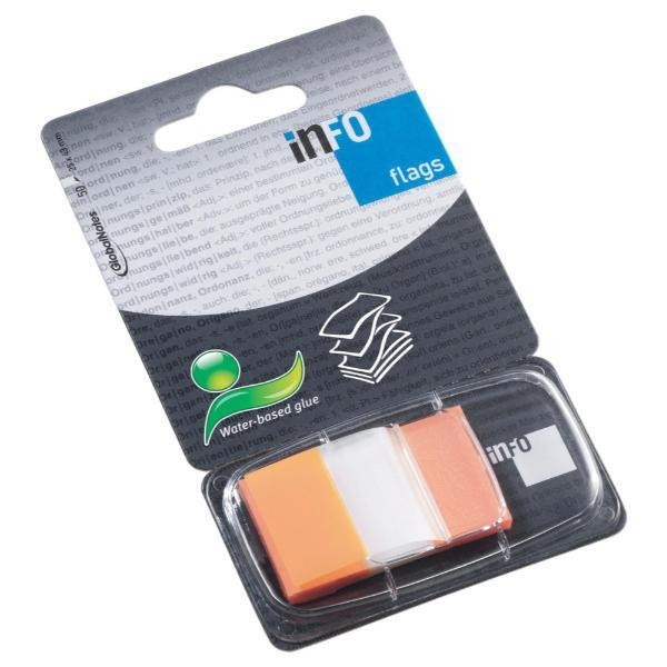 UPM Raflatac Haftmarker 7728-67, 25x43mm, orange, ohne, Z-Notes, rechteckig 4044355773161 info