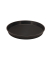 Serviertablett, PP, rund, &Oslash;: 36 cm, schwarz