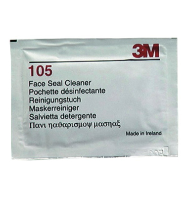 Maskendichtungswischtuch 105, einzeln verpackt