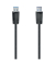 USB-Kabel 00200624, 1.8m, USB-A auf USB-A, schwarz