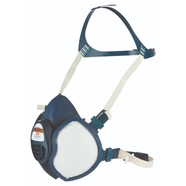 10 Stück 3M Atemschutzmaske 4251+, Typ: Halbmaske, FFA1P2RD 4054596256163 3M