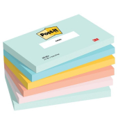Haftnotizen 7100259082, 76x127mm, farbig sortiert, rechteckig