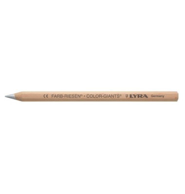 Farbstift Farbriesen L3930051, BX12, Natur, silber