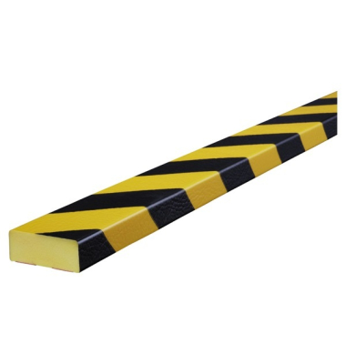 Flächenschutz PD-10013, Typ D, 100cm, flach, schwarzgelb