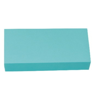 Moderationskarte, Rechteck, 20,5 x 9,5 cm, 130 gm², blau Moderationskarte, Rechteck, 20,5 x 9,5 cm, 130 gm², blau