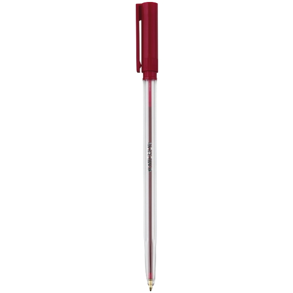 Micron Kugelschreiber Pen Einweg Kappe Strichstärke 0.7mm rot 5021203100132 Micron
