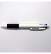 Vierfarbkugelschreiber 403907, blau / schwarz / rot / gr&uuml;n, 0,7mm, Einweg