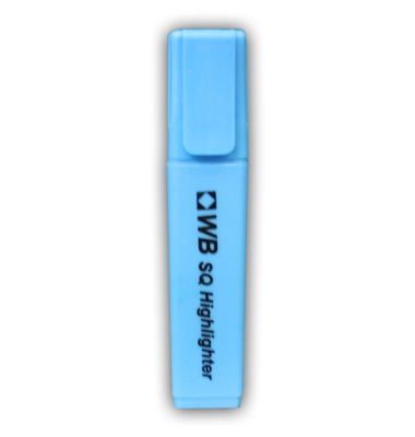 Textmarker SQ Highlighter, 844003, blau, 2-5mm Keilspitze Textmarker SQ Highlighter, 844003, blau, 2-5mm Keilspitze