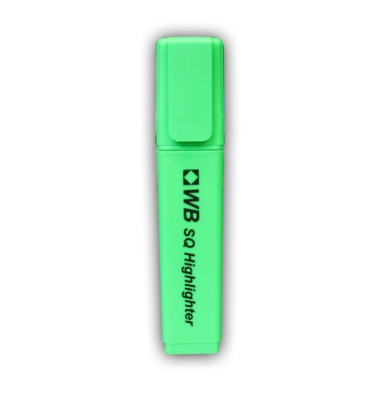 Textmarker SQ Highlighter, 844004, grün, 2-5mm Keilspitze Textmarker SQ Highlighter, 844004, grün, 2-5mm Keilspitze