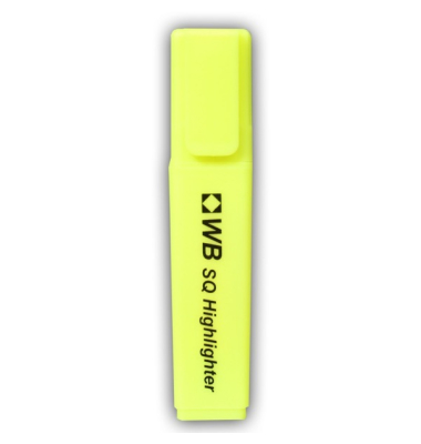 Textmarker SQ Highlighter, 844005, gelb, 2-5mm Keilspitze Textmarker SQ Highlighter, 844005, gelb, 2-5mm Keilspitze